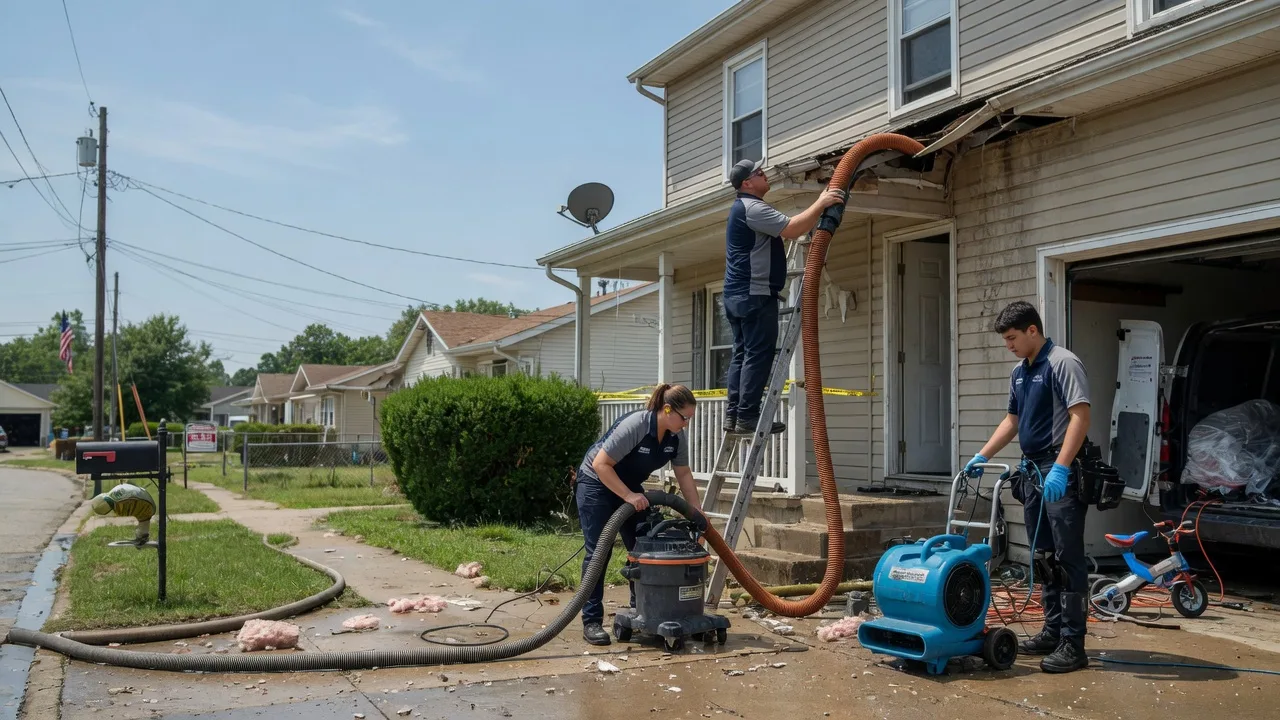 Water Damage Restoration in Chalk Hill, PA near me